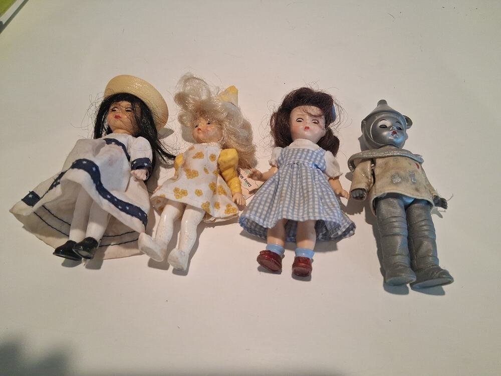Madame Alexander Wizard Of Oz McDonald's Happy Meal Dolls Lot Of 4 Dorothy...